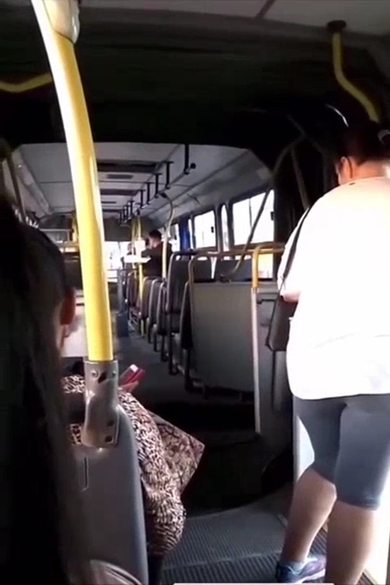 Stockings in public transport