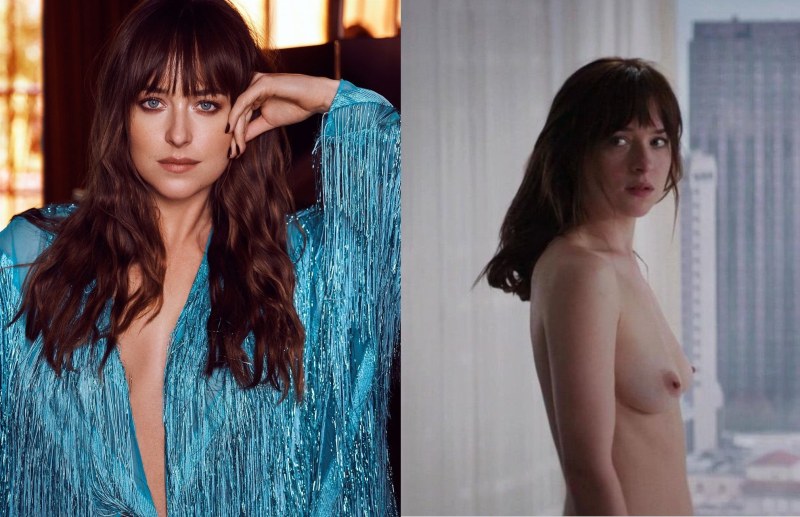 Actress Dakota Johnson Naked