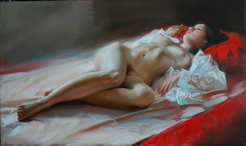 Artist Javier Arisabalo nude