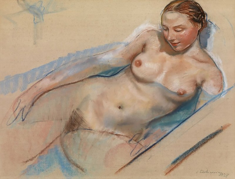 Nude artist Oleg Kalitenya