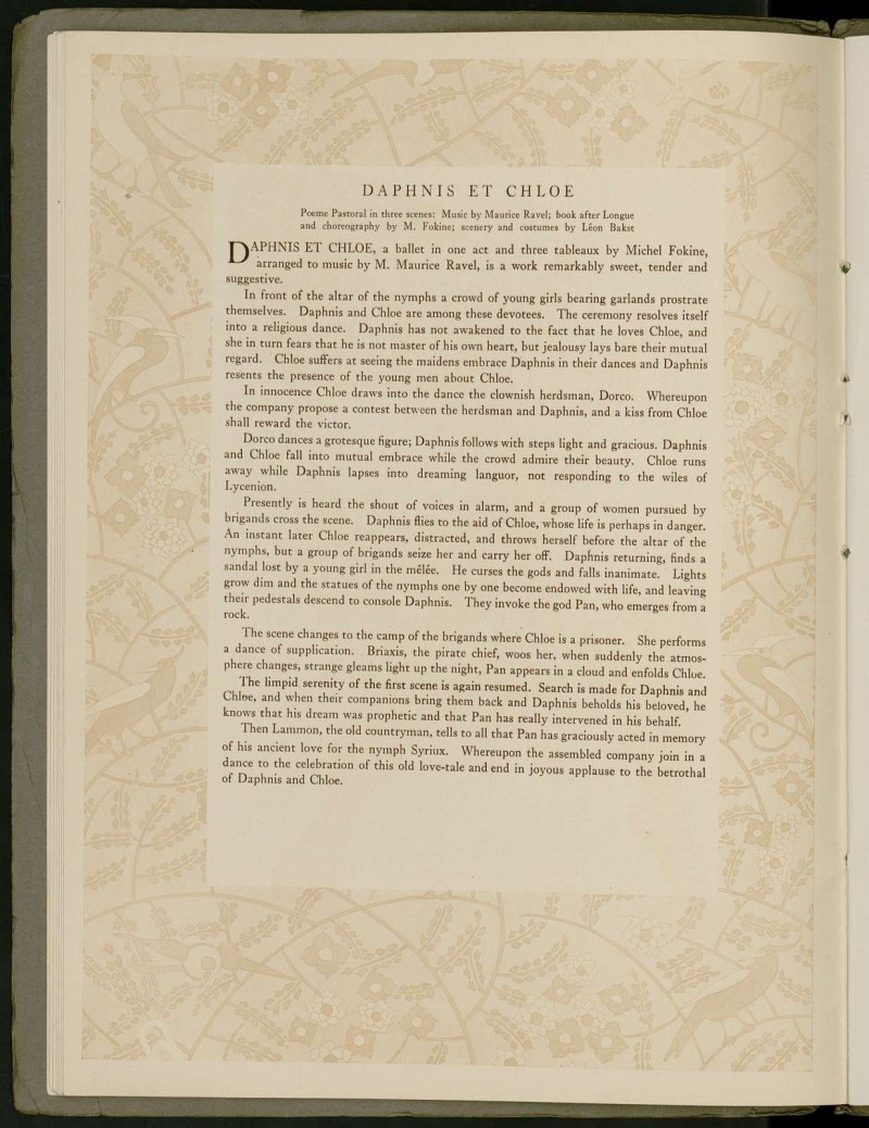 Long a. "Daphnis and Chloe. Long"