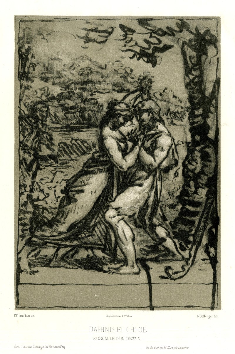 Pierre Auguste Daphnis and Chloe