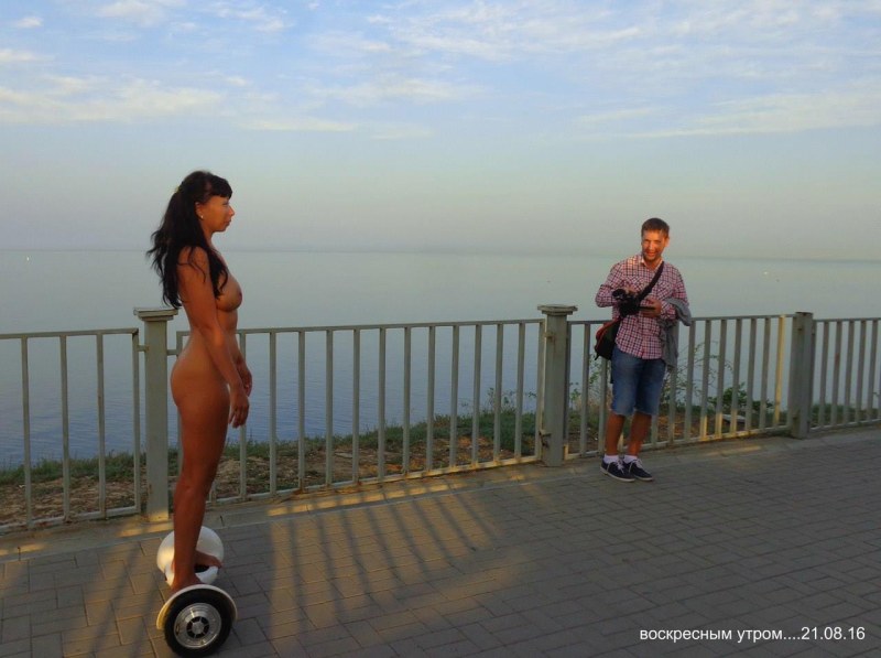 Naked Ukrainian for 30 at sea private