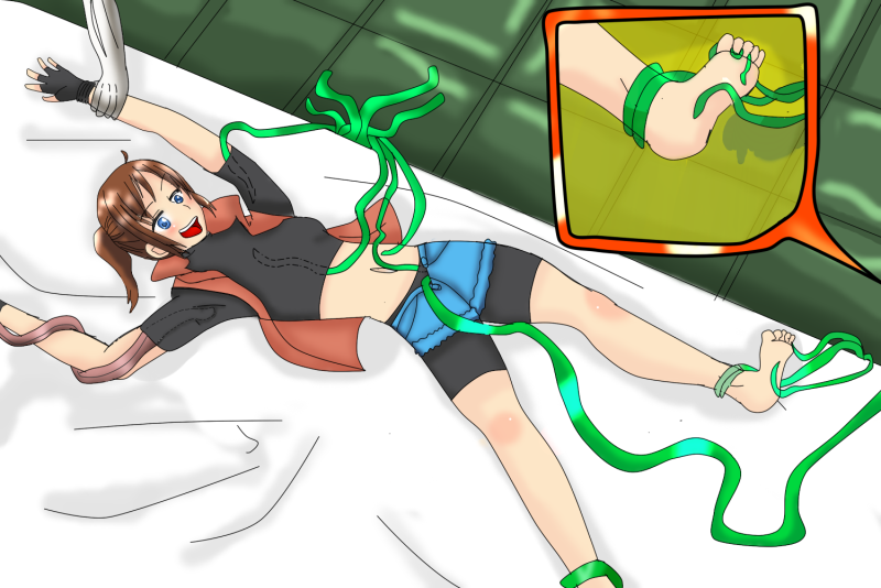 BDSM lesbian tickling