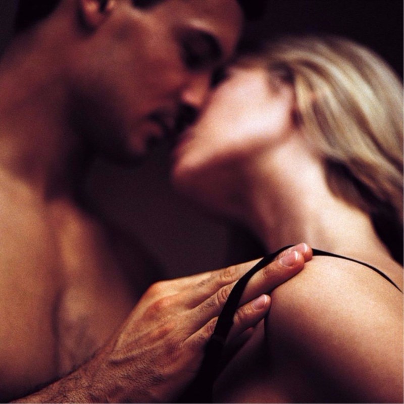 Passion between a man and a woman