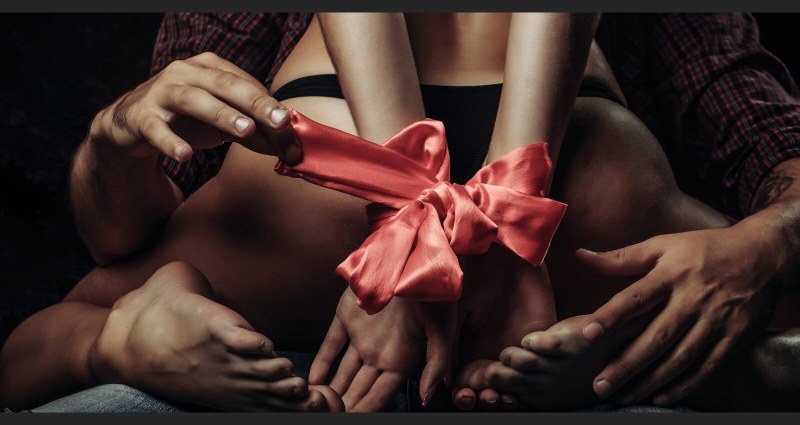 Man and woman passion