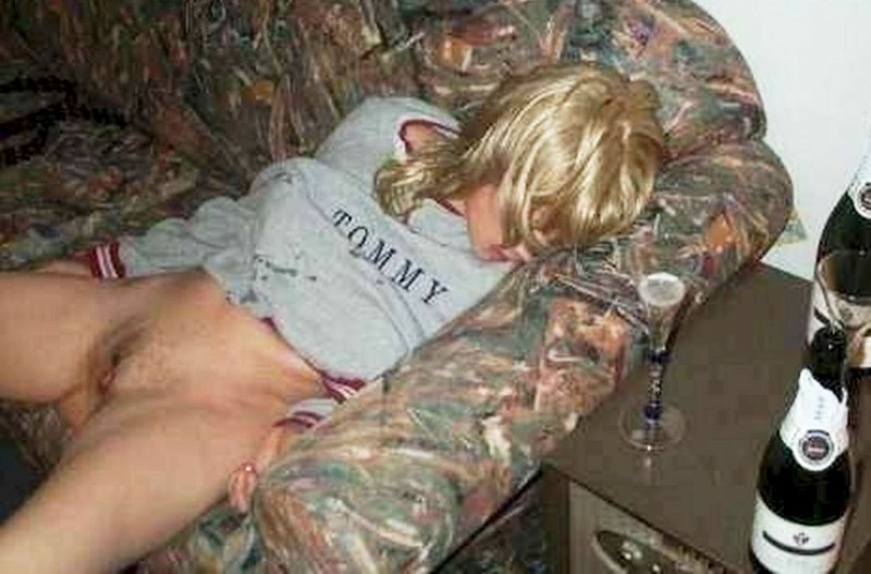 Gangbang in a public place