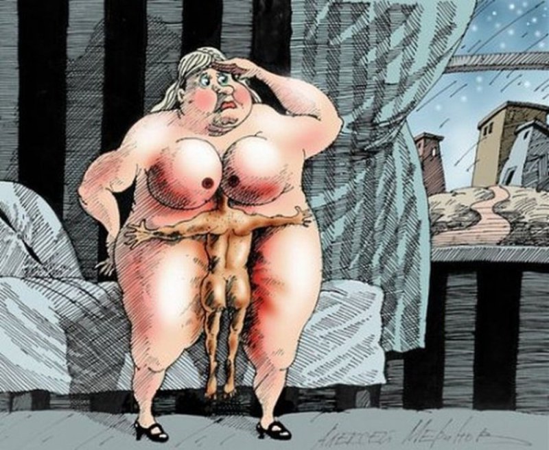 Pornographic caricatures of Lermontov