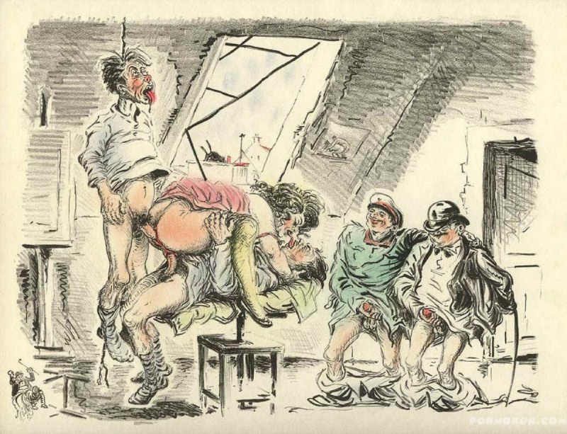 Pornographic caricatures of Lermontov