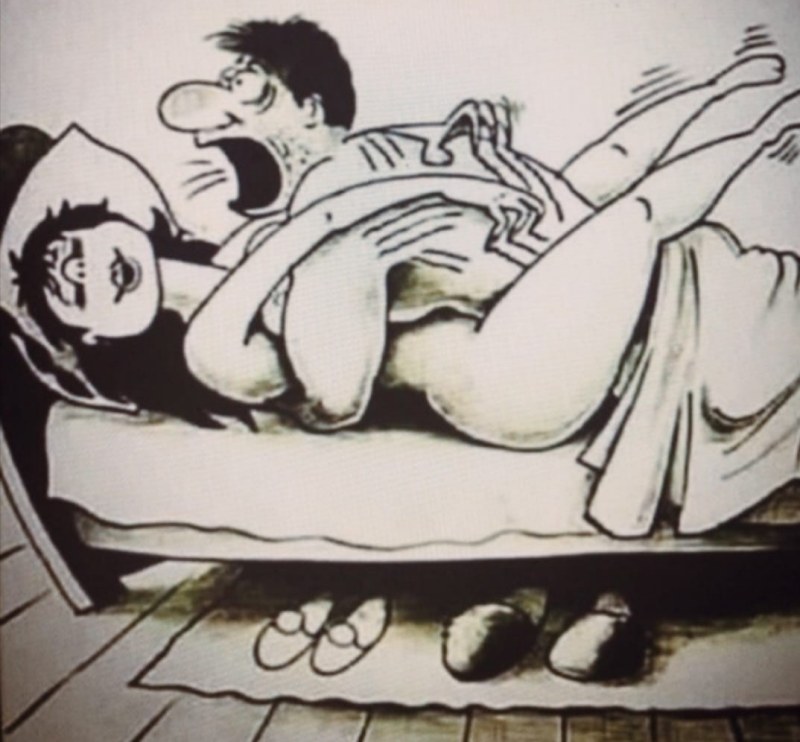 Erotic caricatures