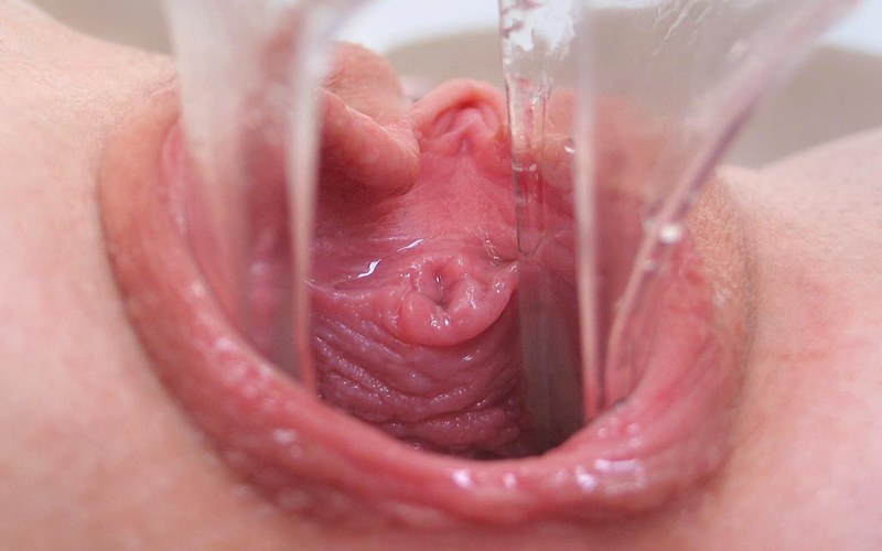 The camera inside the vagina