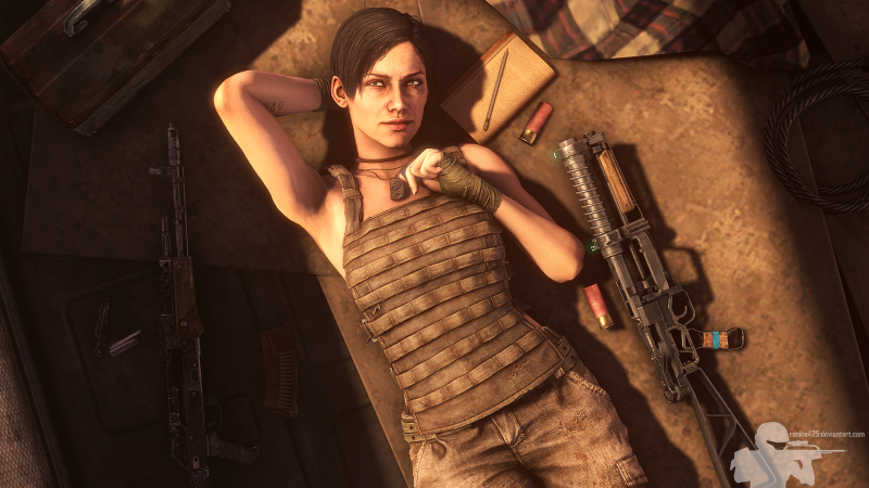 Metro 2033 Exodus naked Anna