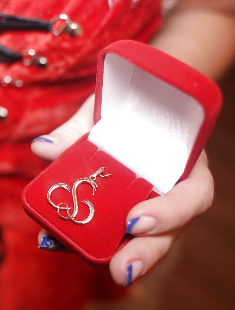 Russian brunette Gang Bang