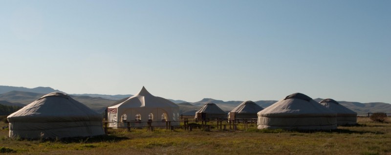 Ethnopark nomad in Khotkovo