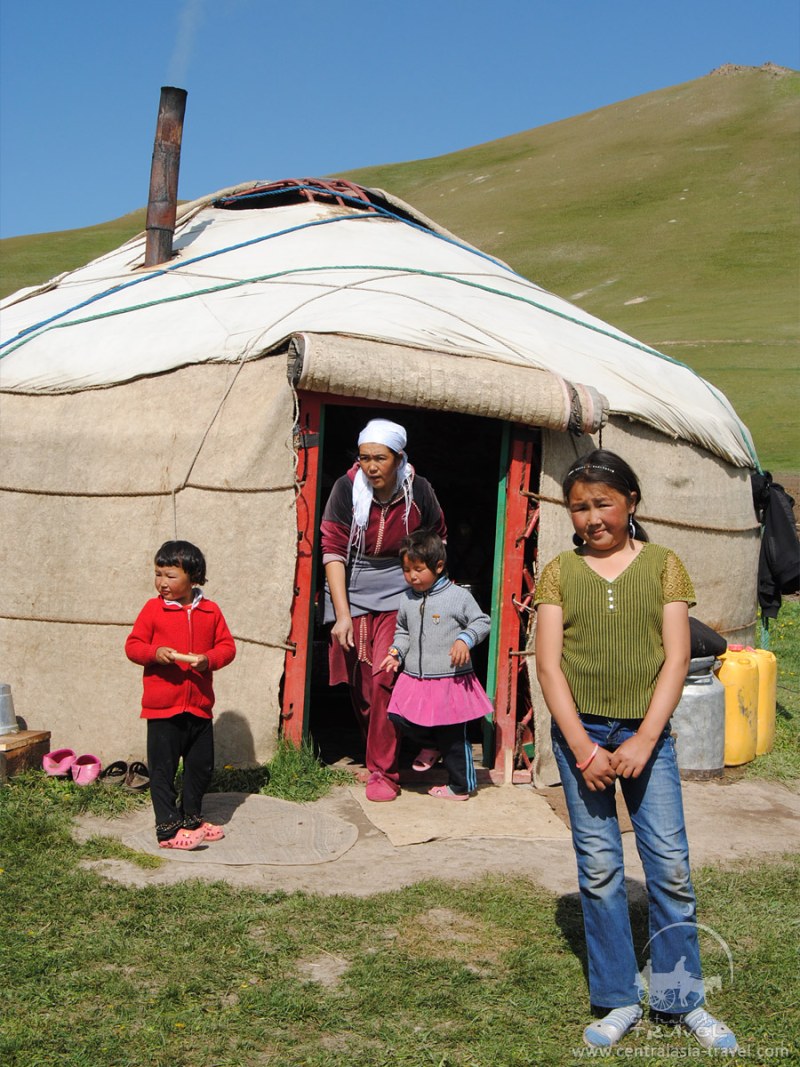 Yurts on a holiday