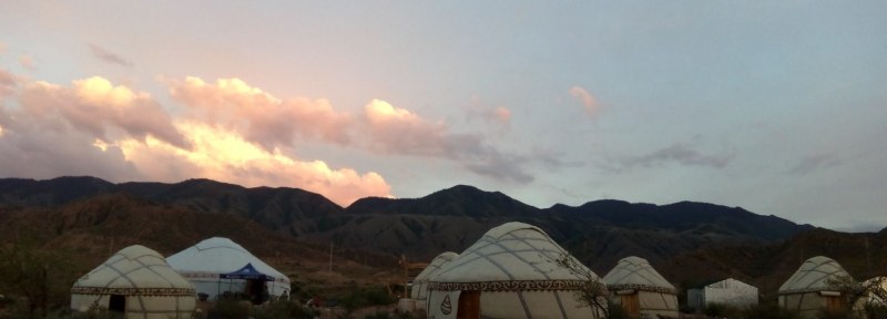 Kazakh yurt Mukanov