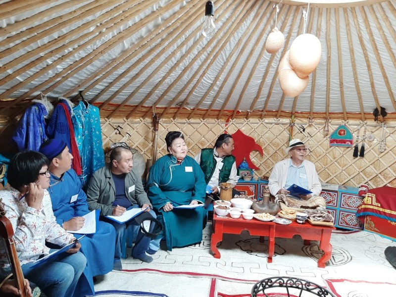 Yurt of the Mongol khan