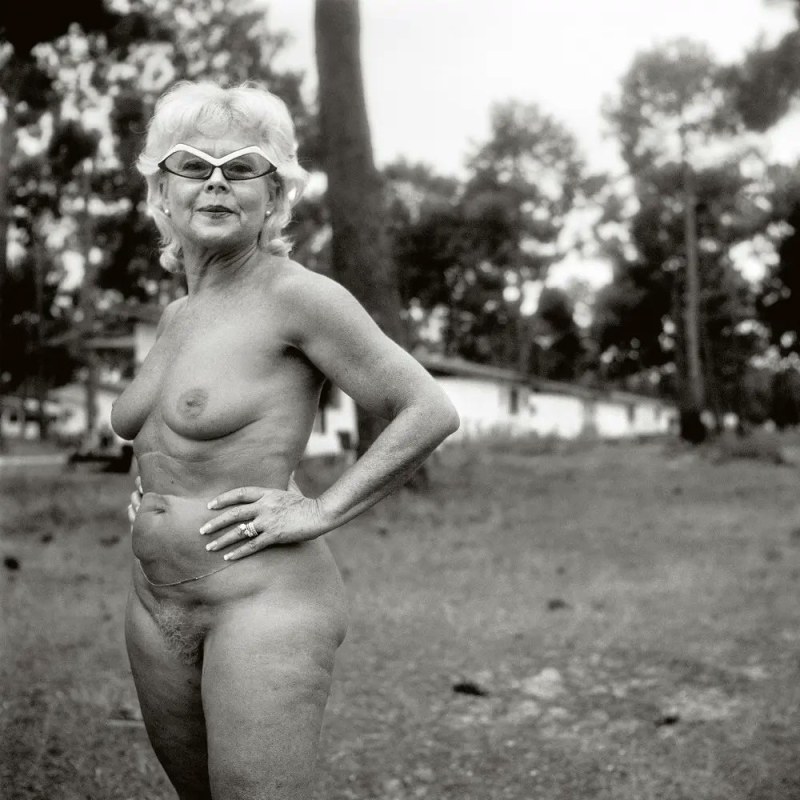 Very old naked women