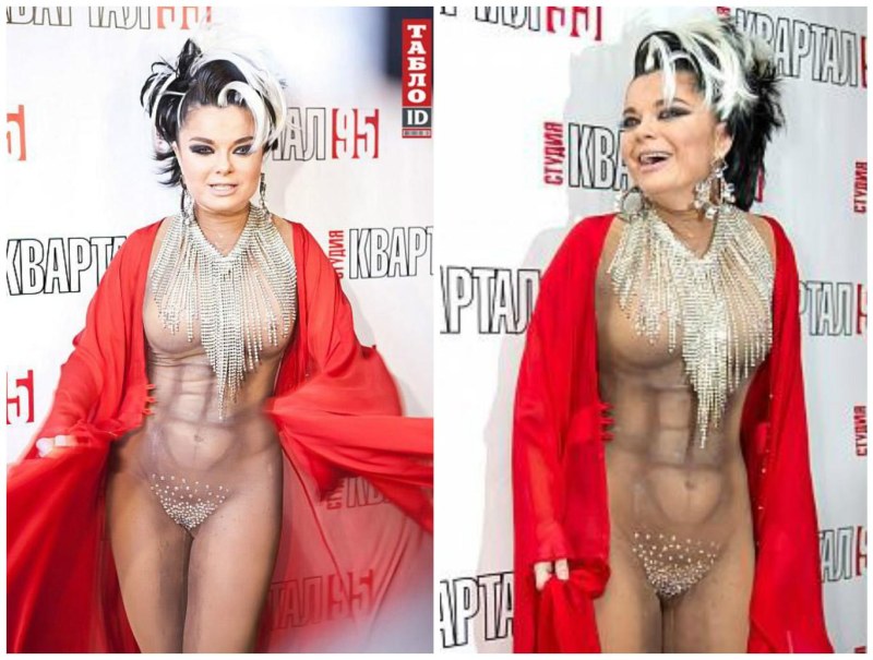 Natasha Koroleva in the costume of Eve