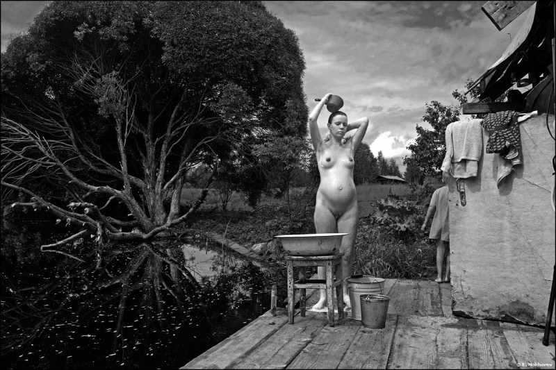 Couples at the dacha nude