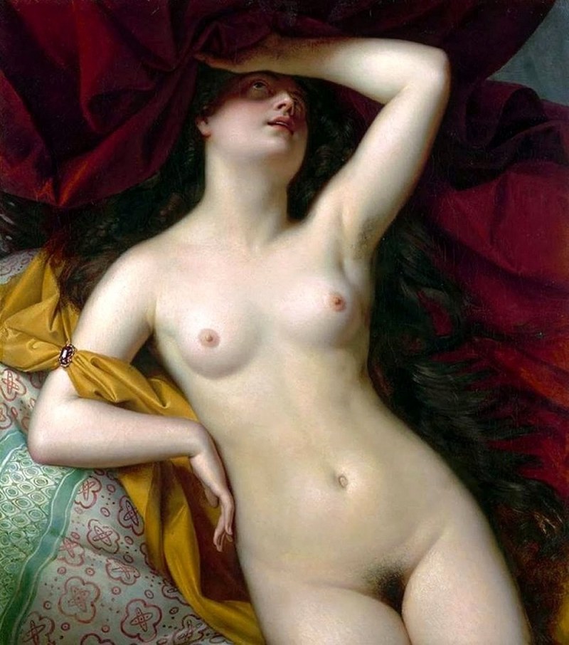 The most beautiful naked French women