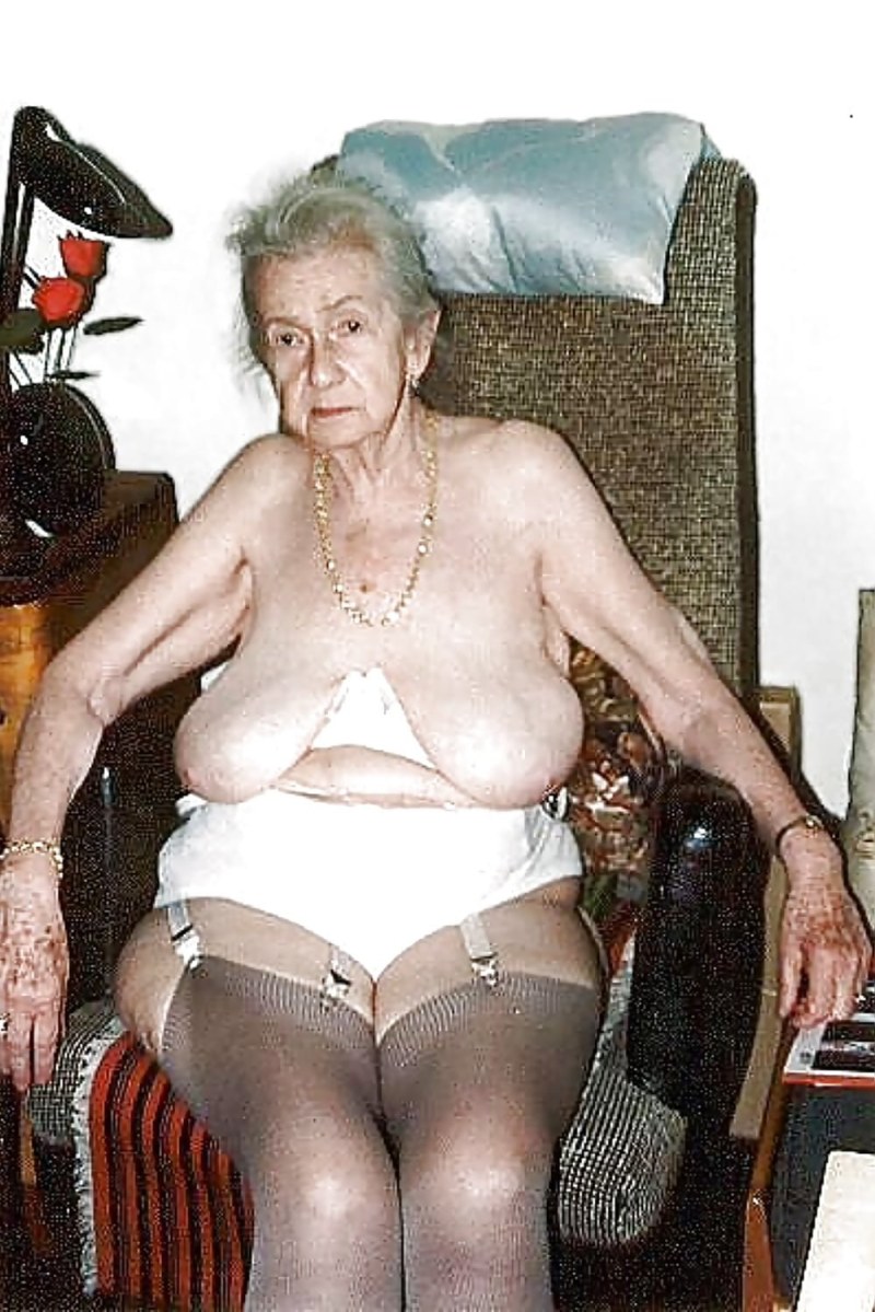 Old thick grandmothers in underwear