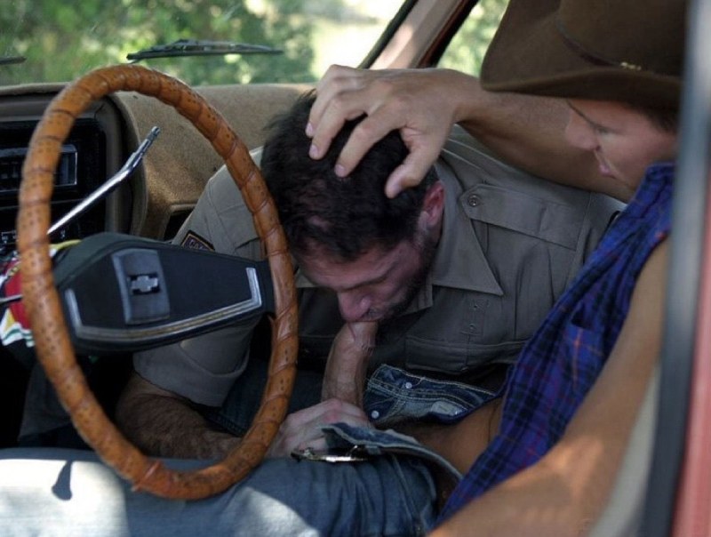 Fuck on the hood of cars in the forest