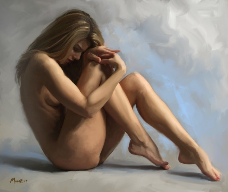 Artist Yuri Kovalev nude