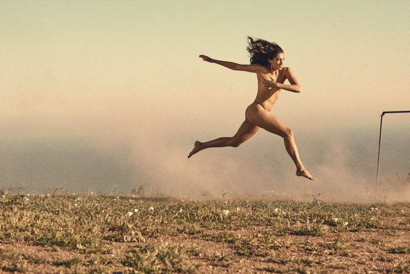 Ava Addams naked on the street