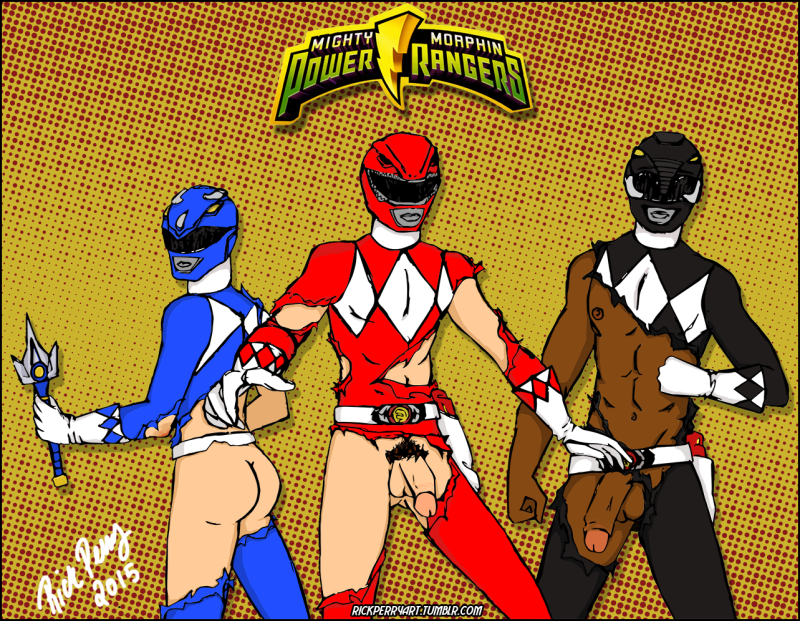Mighty Rangers Gay Sex Hentai