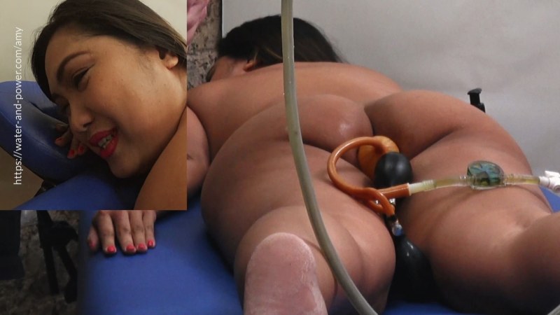 Anal punishment of the enema