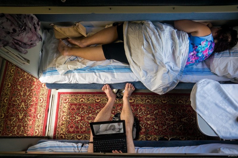 Erotic girls on the train