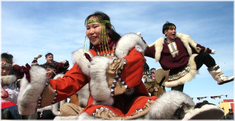 Chukchi beauties are naked