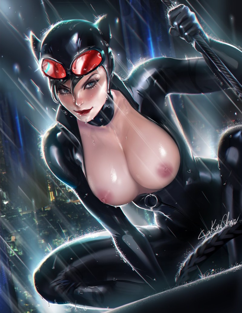 Selina Kyle woman-cat hentai