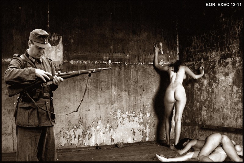 Executed naked women