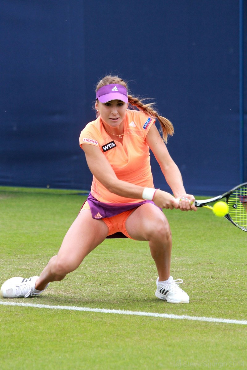 Belinda Bencic drain
