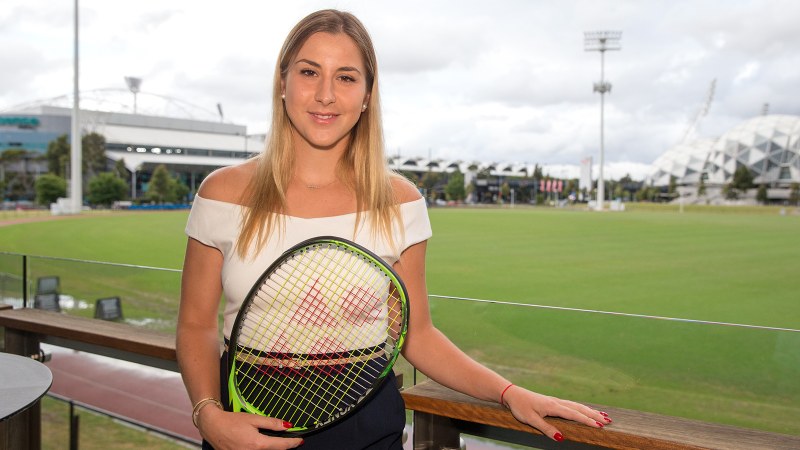 Belinda Bencic cowards