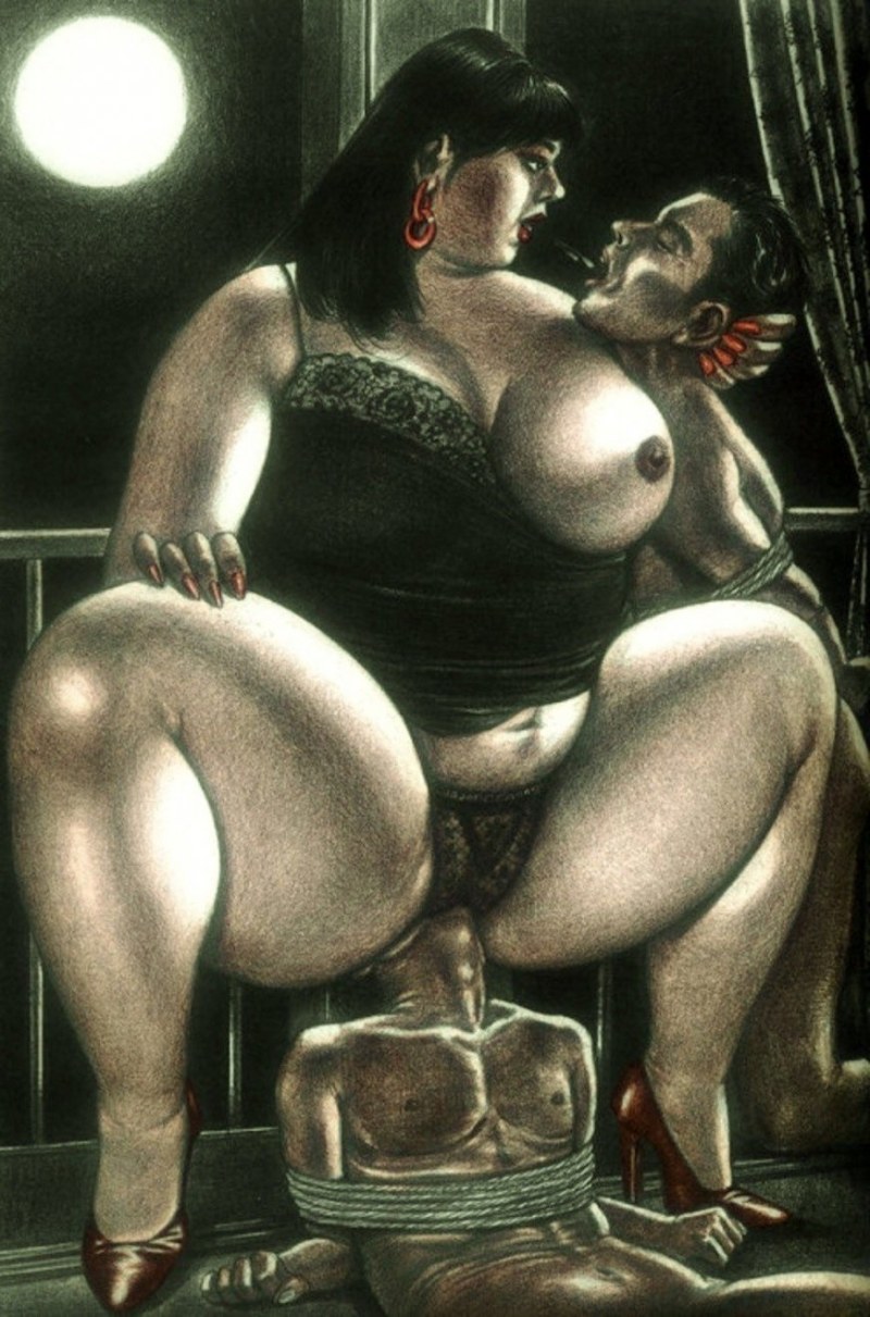 Fat women cunnilingus