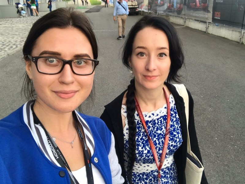 Alexey Popov and Natalya Fabrichov