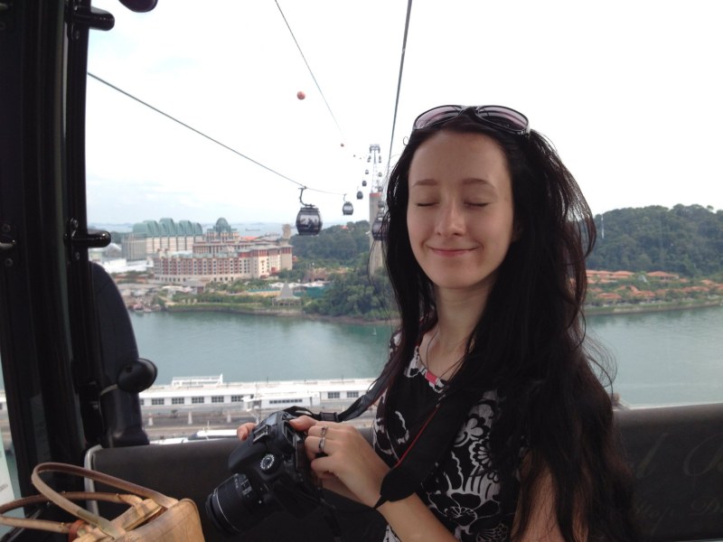 Samantha Being in a swimsuit