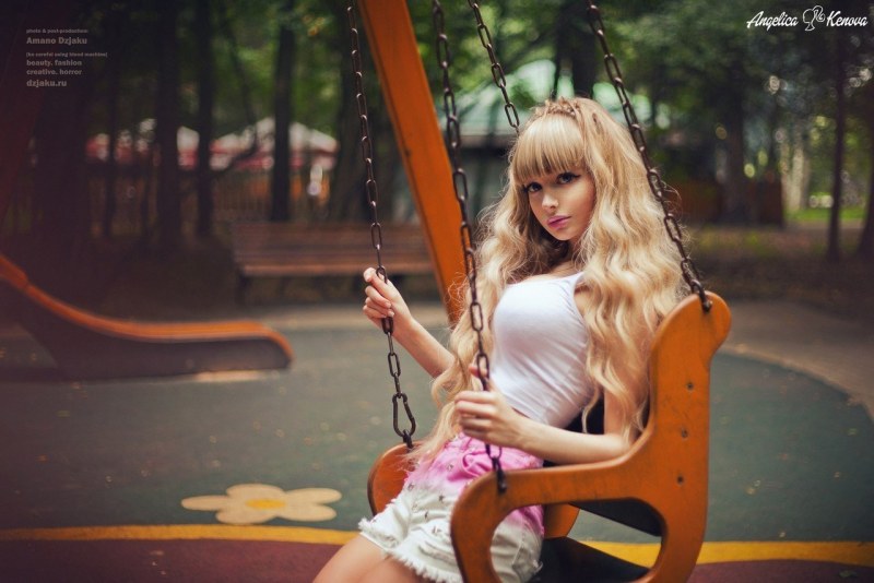 Russian barbie Angelica Kenova