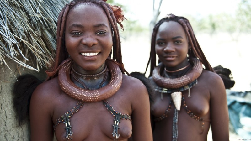 Naked wild black women