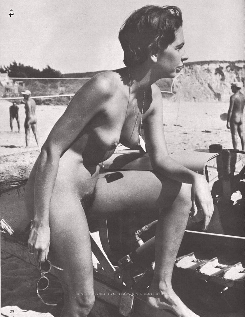 Young nudists retro