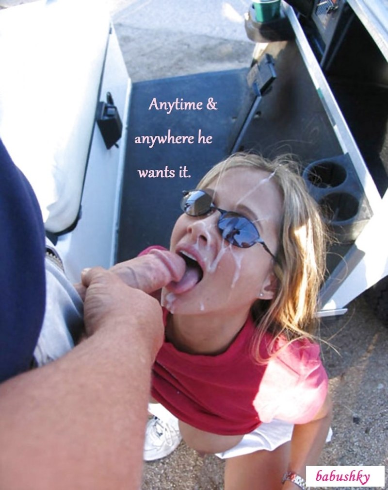 Private cumshot in nature