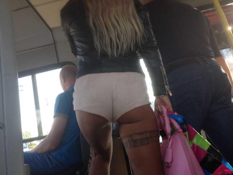 Woman bus driver in America