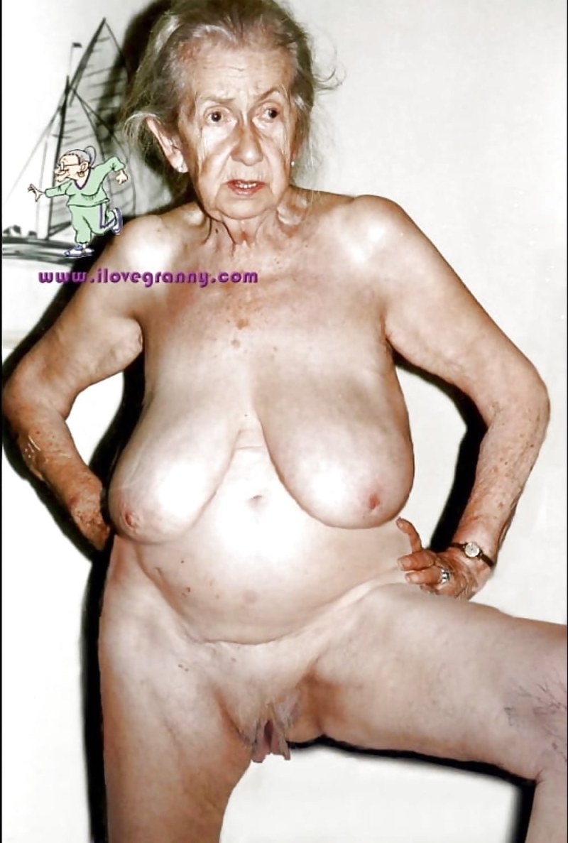 Very old naked women