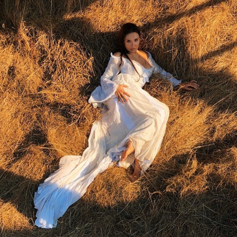 Dasha Astafyeva as a child