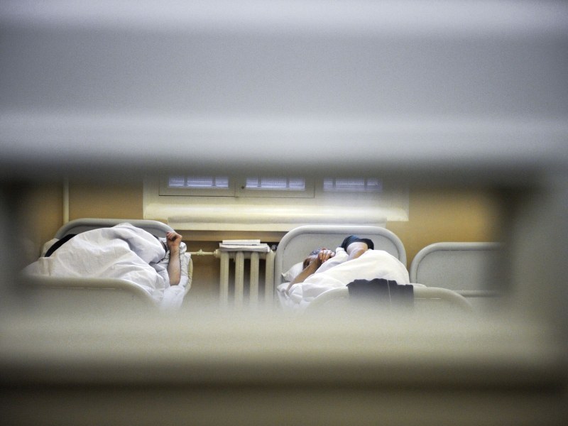 Abandoned psychiatric hospital in Italy
