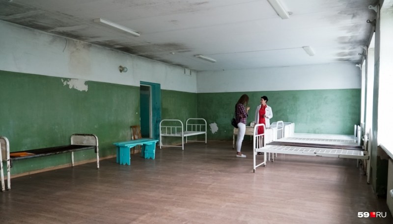 Abandoned psychiatric hospital in Kyiv