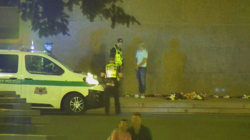 Detention of the suspect